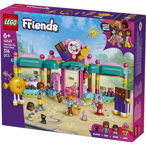 LEGO® Friends Heartlake City édességbolt, történetmesélős játék izgalmas szituációkkal 42649 – 2. kép