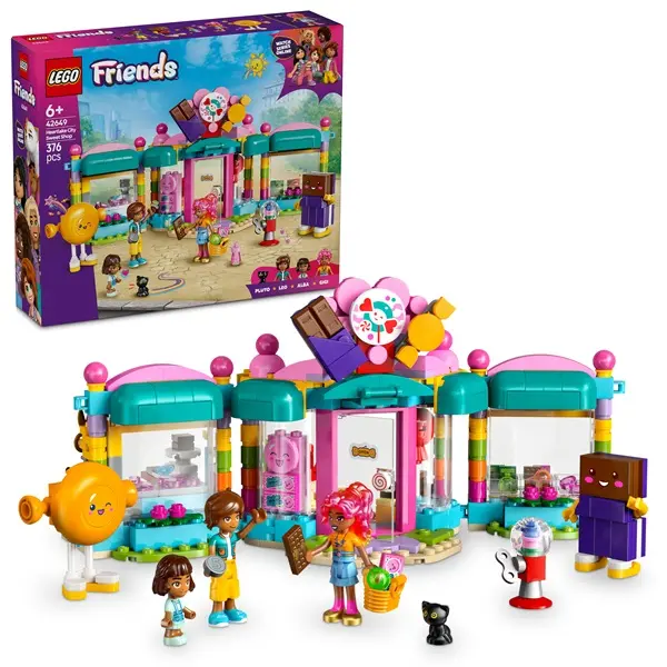 LEGO® Friends Heartlake City édességbolt, történetmesélős játék izgalmas szituációkkal 42649 – 4. kép