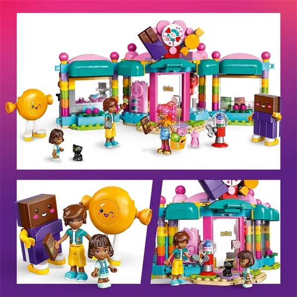 LEGO® Friends Heartlake City édességbolt, történetmesélős játék izgalmas szituációkkal 42649 – 5. kép