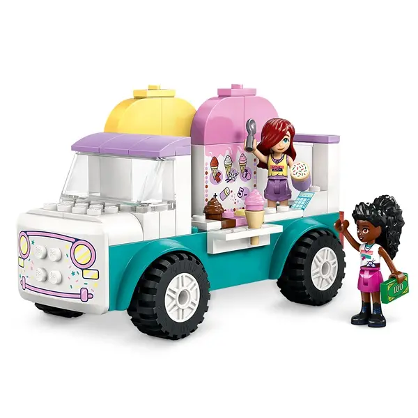 LEGO® Friends Heartlake City fagylaltos kocsi, történetmesélős építőkészlet 42644 – 5. kép