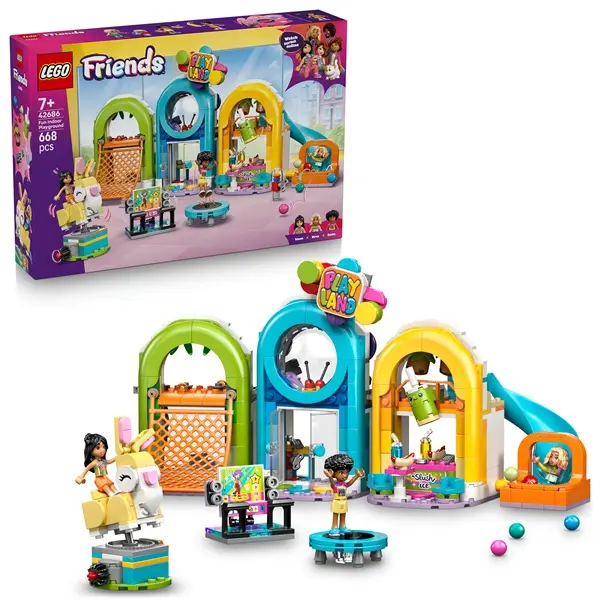 LEGO® Friends Vidám játszóház, történetmesélő játékkészlet 42686 – 4. kép