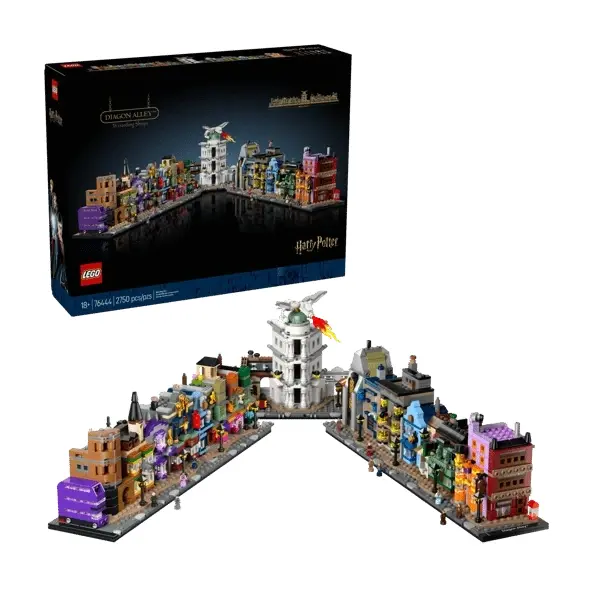 LEGO® Harry Potter™ Az Abszol út™ varázslatos üzletei, felnőtteknek szóló készlet 76444 – 2. kép