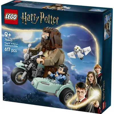 LEGO® Harry Potter™ Hagrid™ és Harry motoros kalandjai, varázslatos játék 76443 – 2. kép