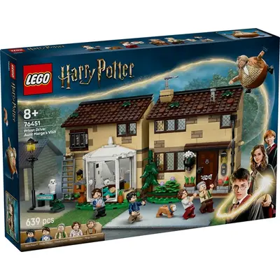 LEGO® Harry Potter™ Privet Drive: Marge néni látogatása, megépíthető ház 76451