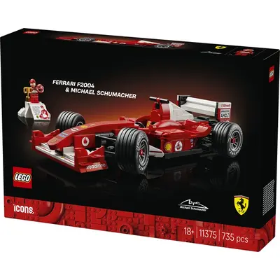 LEGO® Icons Ferrari F2004 és Michael Schumacher 11375 – 2. kép