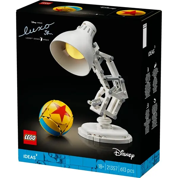 LEGO® Ideas Disney Pixar Luxo Jr., megépíthető és kiállítható modell 21357 – 2. kép