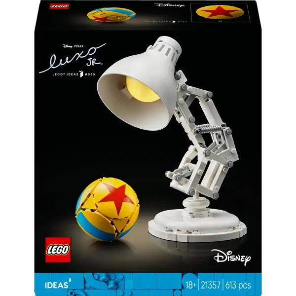 LEGO® Ideas Disney Pixar Luxo Jr., megépíthető és kiállítható modell 21357 – 3. kép