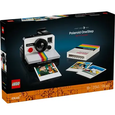 LEGO® Ideas Polaroid OneStep SX-70 Fényképezőgép készlet 21345