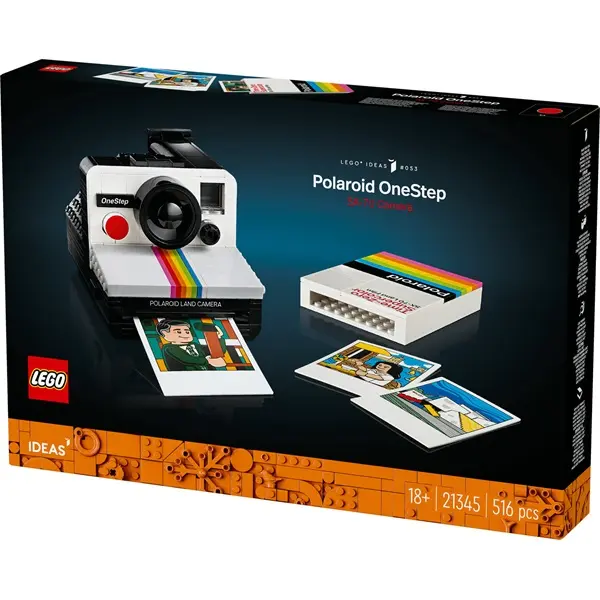 LEGO® Ideas Polaroid OneStep SX-70 Fényképezőgép készlet 21345 – 2. kép