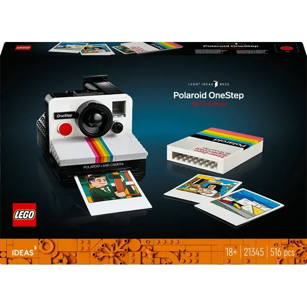 LEGO® Ideas Polaroid OneStep SX-70 Fényképezőgép készlet 21345 – 3. kép