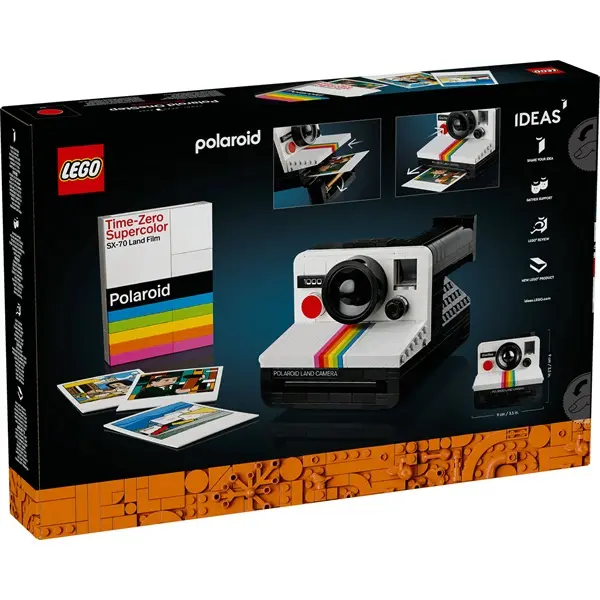 LEGO® Ideas Polaroid OneStep SX-70 Fényképezőgép készlet 21345 – 4. kép