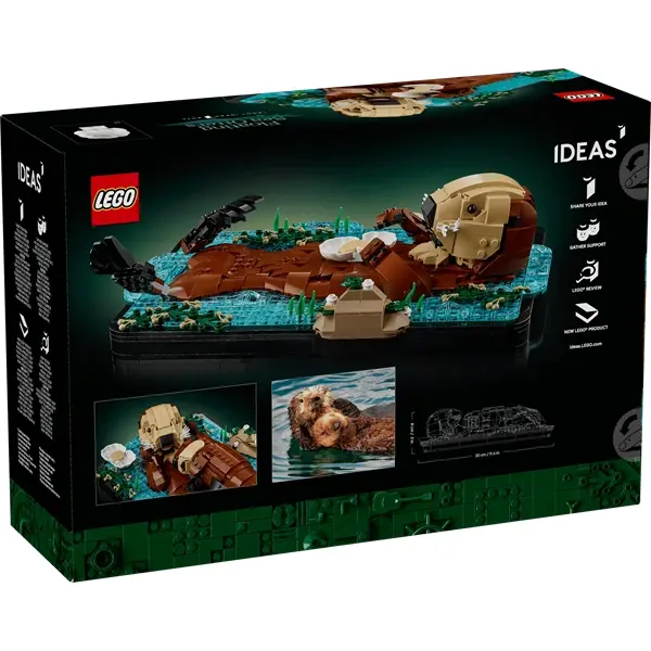 LEGO® Ideas Úszkáló vidrák 21366 – 2. kép