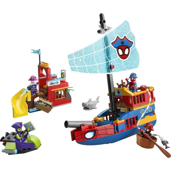 LEGO® | Marvel Póki és csodálatos barátai A pókcsapat kalózhajója 11208 – 5. kép