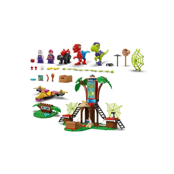 LEGO® | Marvel Póki és csodálatos barátai Pókember és Gobby raptorcsatája a lombház főhadiszálláson 11200 – 3. kép