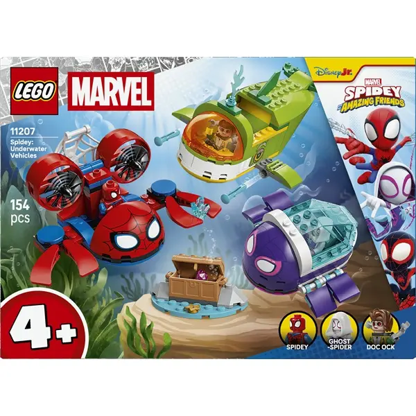 LEGO® | Marvel Póki és csodálatos barátai Pókember: vízi járművek 11207 – 3. kép