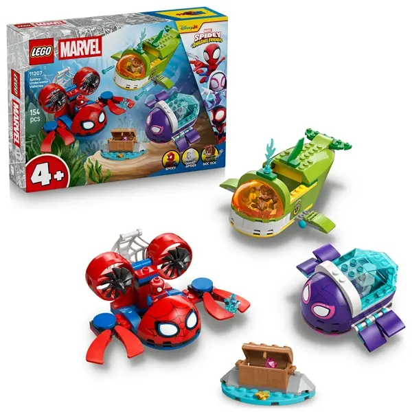 LEGO® | Marvel Póki és csodálatos barátai Pókember: vízi járművek 11207 – 4. kép
