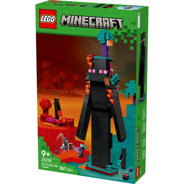 LEGO® Minecraft® A Bevégzőtorony, gyermekjáték és gamerajándék 21279 – 2. kép