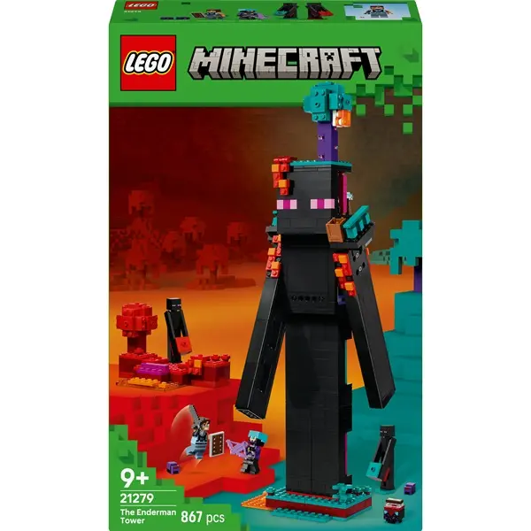 LEGO® Minecraft® A Bevégzőtorony, gyermekjáték és gamerajándék 21279 – 3. kép