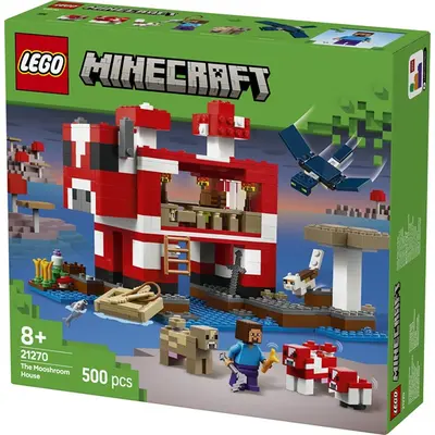LEGO® Minecraft® A múúmbák háza, szigeten játszódó, gamer játékkészlet gyerekeknek 21270 – 2. kép