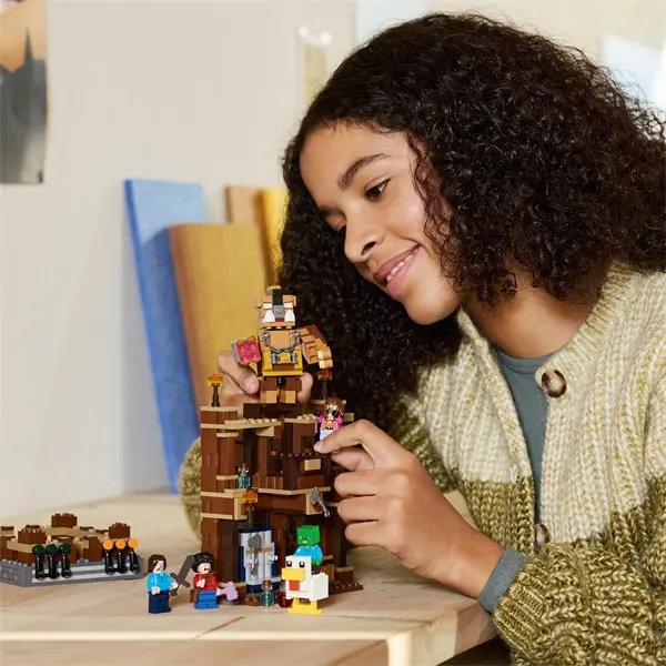 LEGO® Minecraft® Küzdőtér az erdei háznál, gamerjáték mobfigurákkal 21272 – 6. kép