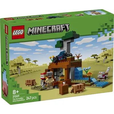 LEGO® Minecraft® Tatuexpedíció a bányában, figura a videójátékból 21269