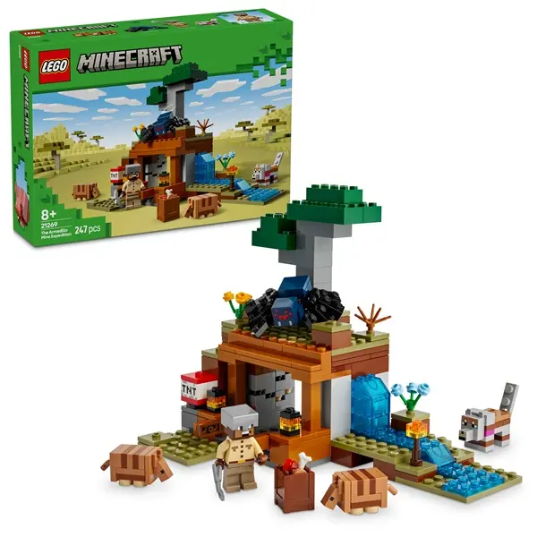 LEGO® Minecraft® Tatuexpedíció a bányában, figura a videójátékból 21269 – 4. kép