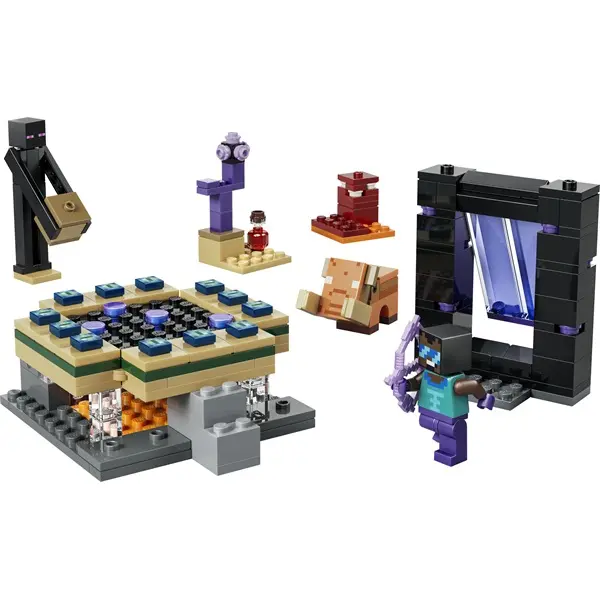 LEGO® Minecraft® Utazás az Alvilág kapujához és a Végportálhoz, gamerjáték 21584 – 5. kép
