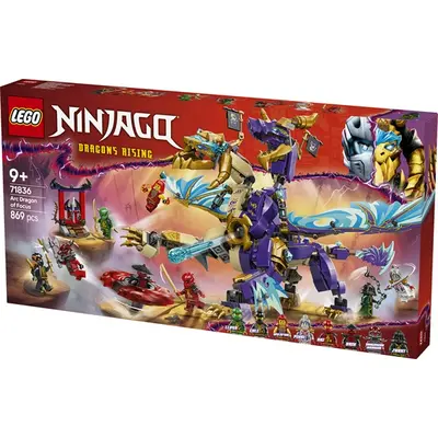 LEGO® NINJAGO® A koncentráció rangos sárkánya, nindzsás játékszett 71836 – 2. kép