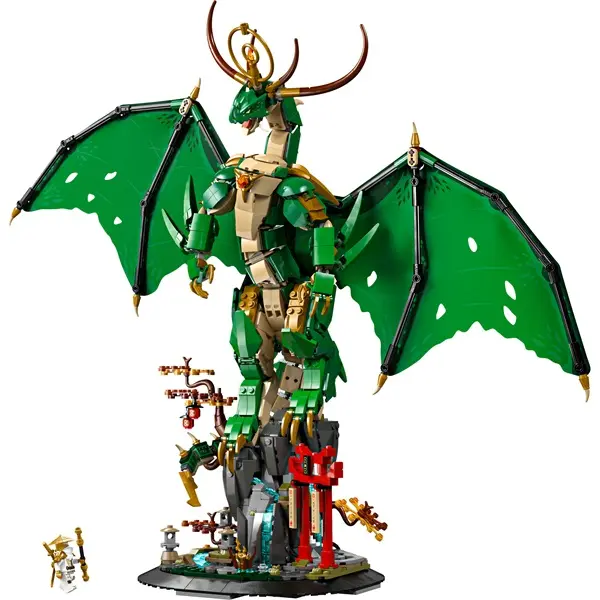 LEGO® NINJAGO® Az őrsárkány, kiállítható építőkészlet 71847 – 7. kép