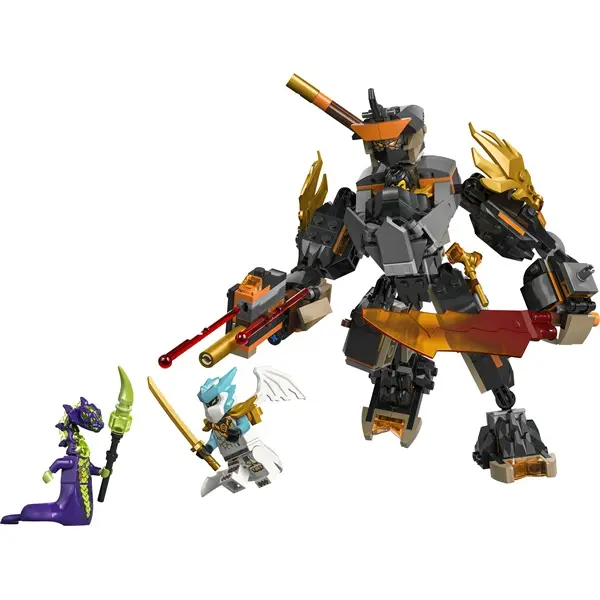 LEGO® NINJAGO® Cole akciórobotja és Sárkány Zane – Játékok 71854 – 5. kép