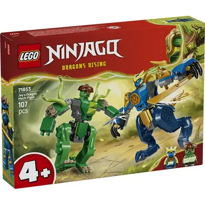 LEGO® NINJAGO® Jay csatája sárkánypáncélban – Robotos játék 71853