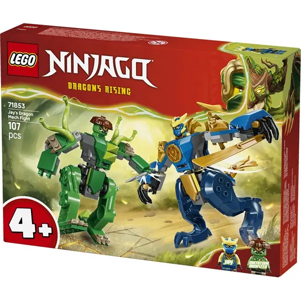 LEGO® NINJAGO® Jay csatája sárkánypáncélban – Robotos játék 71853 – 2. kép