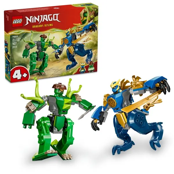 LEGO® NINJAGO® Jay csatája sárkánypáncélban – Robotos játék 71853 – 4. kép