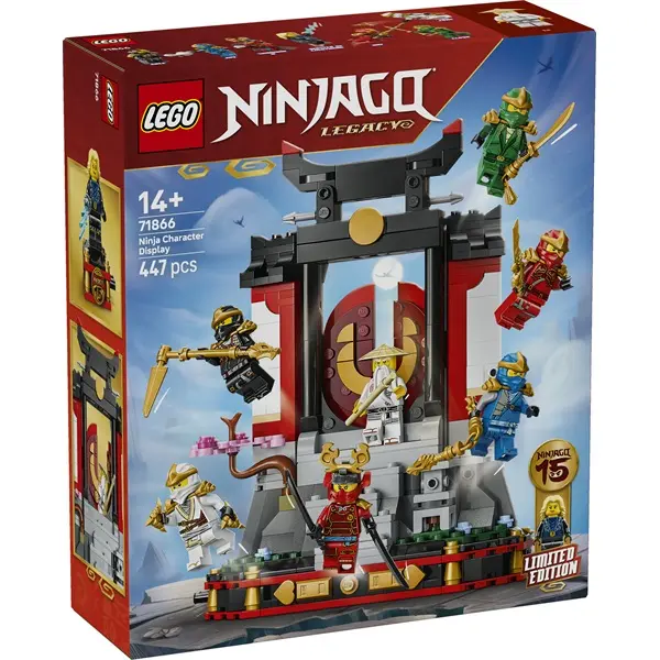 LEGO® NINJAGO® Kiállítható nindzsafigurák, 15. évforduló 71866