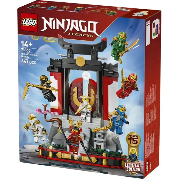 LEGO® NINJAGO® Kiállítható nindzsafigurák, 15. évforduló 71866 – 2. kép