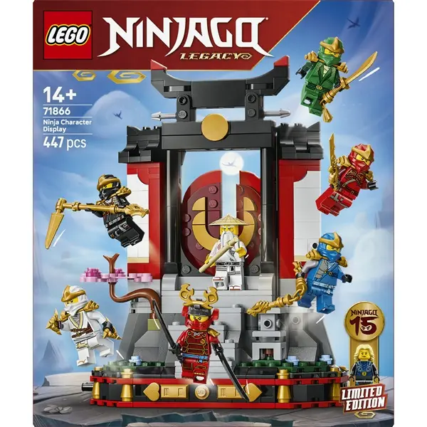 LEGO® NINJAGO® Kiállítható nindzsafigurák, 15. évforduló 71866 – 3. kép
