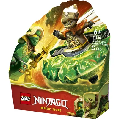 LEGO® NINJAGO® Lloyd egy földszörny pörgettyűje ellen játék 71850 – 2. kép
