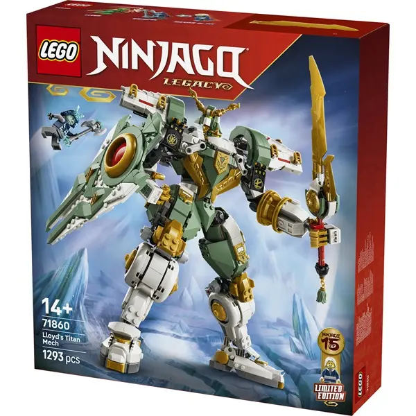 LEGO® NINJAGO® Lloyd titánpáncélja a 15. évfordulóra játék 71860 – 2. kép