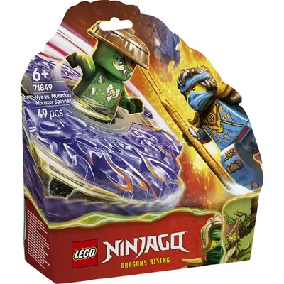 LEGO® NINJAGO® Nya egy mutáns szörny pörgettyűje ellen játék 71849