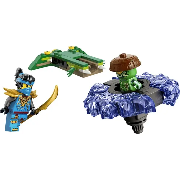 LEGO® NINJAGO® Nya egy mutáns szörny pörgettyűje ellen játék 71849 – 5. kép