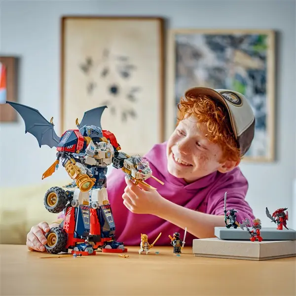 LEGO® NINJAGO® Zane kombinálható ultra robotja, 4 az 1-ben játék építőszett 71834 – 5. kép
