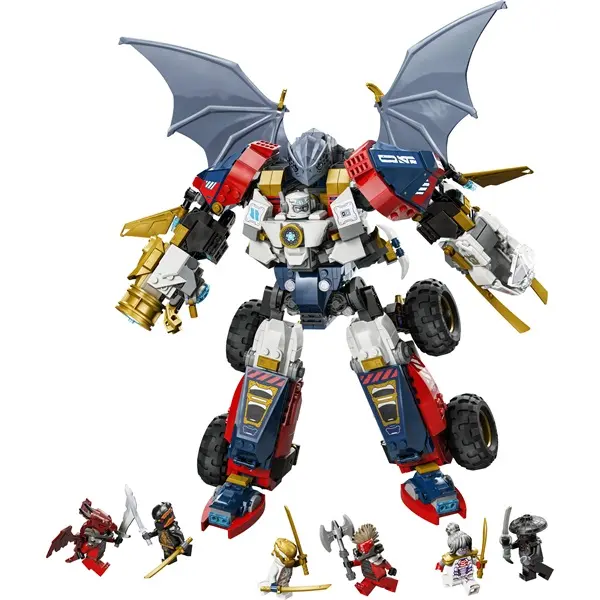 LEGO® NINJAGO® Zane kombinálható ultra robotja, 4 az 1-ben játék építőszett 71834 – 6. kép