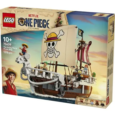 LEGO® ONE PIECE Going Merry kalózhajó, építőjáték és hajókészlet 75639 – 2. kép