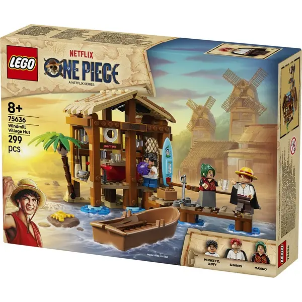 LEGO® ONE PIECE Kunyhó Szélmalomfaluban, építőkészlet 75636 – 2. kép