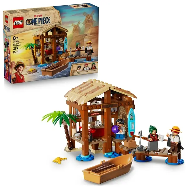 LEGO® ONE PIECE Kunyhó Szélmalomfaluban, építőkészlet 75636 – 4. kép