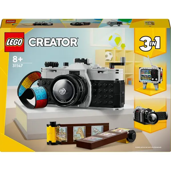 LEGO® Retró fényképezőgép 3 az 1-ben játék 31147 – 3. kép