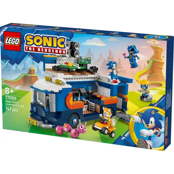 LEGO® Sonic the Hedgehog™ Sonic csapatának járműbázisa, gaming játék 77006 – 2. kép
