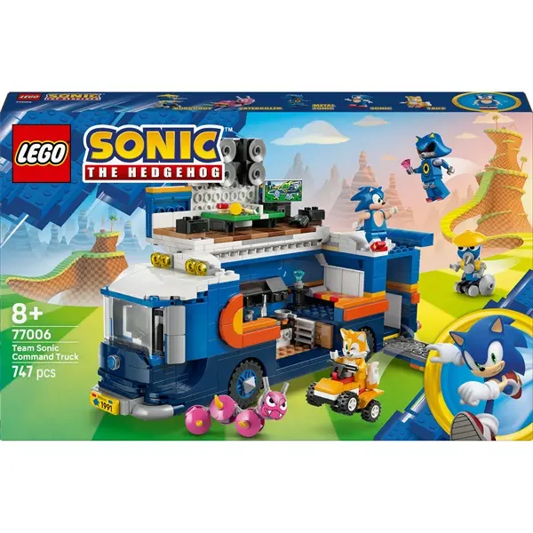 LEGO® Sonic the Hedgehog™ Sonic csapatának járműbázisa, gaming játék 77006 – 3. kép