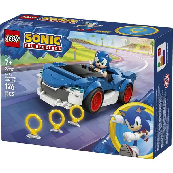 LEGO® Sonic the Hedgehog™ Sonic Speedster Lightning 77117 – 2. kép