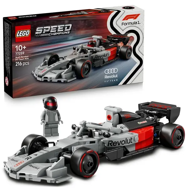LEGO® Speed Champions Audi Revolut F1® Team R26 versenyautó 77259 – 4. kép